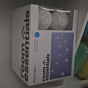 NWOT Roselette Globes String Lights